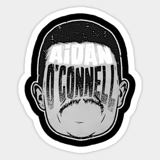 Aidan O'connell Las Vegas Player Silhoette Sticker